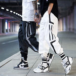 Stylish Streetwear Pants: Ankle-Length Harem Trousers for Men