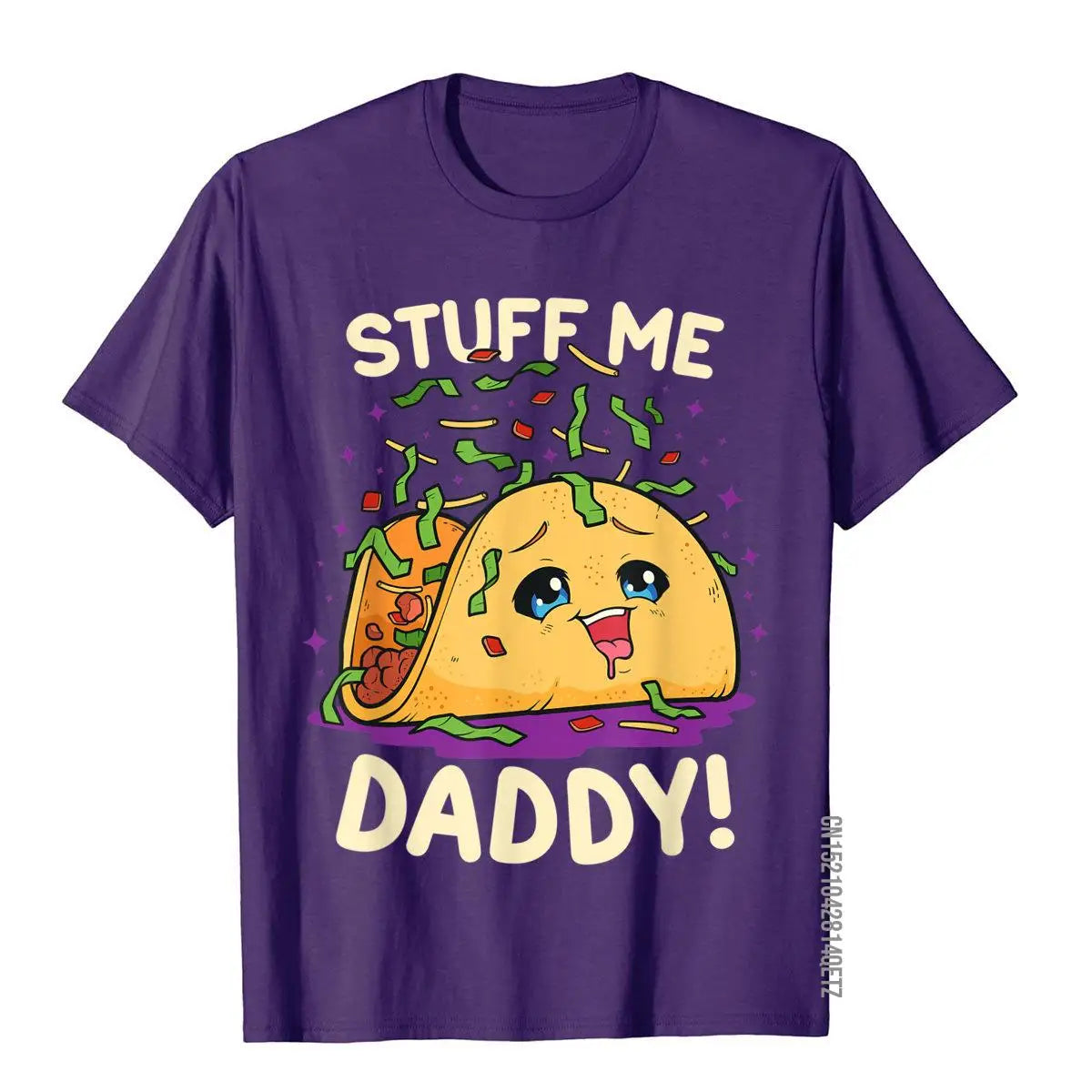 Funny Dirty Pun Stuff Me Daddy Naughty Taco Gift For Women T-Shirt