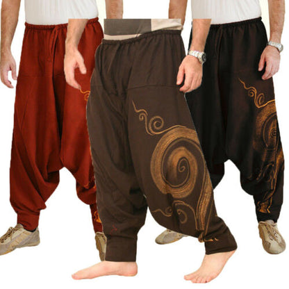 Harem Pants Men Yoga Baggy