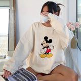 Mickey Mouse Unisex Sweatshirt Crewneck Harajuku Pullover