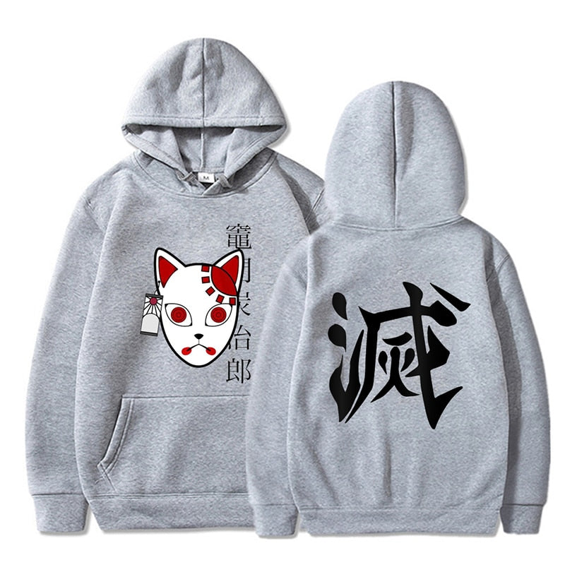 Männer Hoodies Anime Streetwear Harajuku Pullover Hip Hop