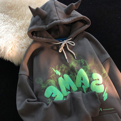 Frauen Hoodies Streetwear Dicke Outwear Harajuku