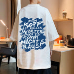 Erhöhen Sie Ihren Stil mit Graffiti Ins Trend: Must-Have trendigen Brand Letter T-Shirt 