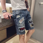 Hole Summer Style Trendy Denim Shorts