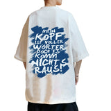 Erhöhen Sie Ihren Stil mit Graffiti Ins Trend: Must-Have trendigen Brand Letter T-Shirt 