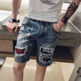 Hole Summer Style Trendy Denim Shorts