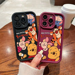 Pooh pal Silicone Funny PhoneCase For iPhone Camera Lens Protection Cove