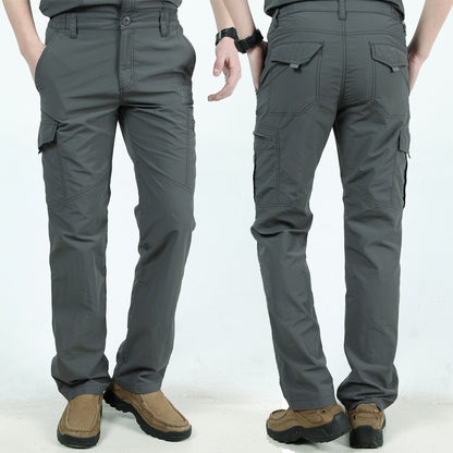 Military Pants Men Tactical Waterproof Thin Quick Dry Casual