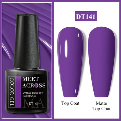 7ml Super Top Coat Gel Nail Base Gel Matte Top Coat Semi-Permanent