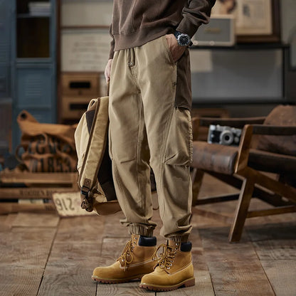 Military American Men Cargo Pants