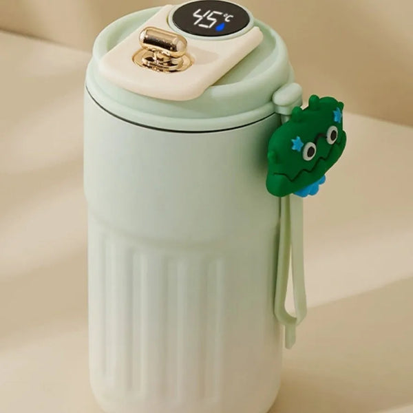 Smart Temp Display Water Bottle 450ml Insulated Stainless Steel