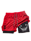 Berserk- Men's 2-in-1 sports shorts, running quick drying shorts