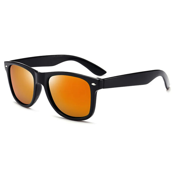 Retro Black Square Sun Glasses