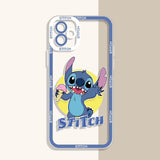 Disney Stitch Weiche Silikonhülle für iPhone Objektivschutzhülle