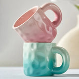 Original Französisch Stil Becher Keramik Tasse Haushalt Dopamin Paar Wasser