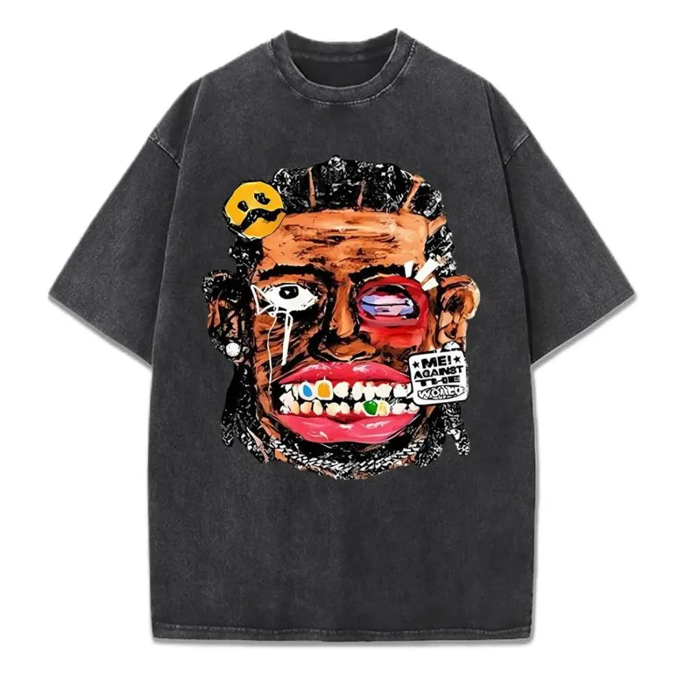 Men’s Even The Wealthy Have Troubles Oversized Washed T-Shirt