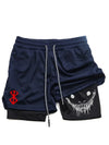 Berserk- Men's 2-in-1 sports shorts, running quick drying shorts