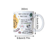 The Morning Mindset Mug Ceramic Coffee and Tea Mug