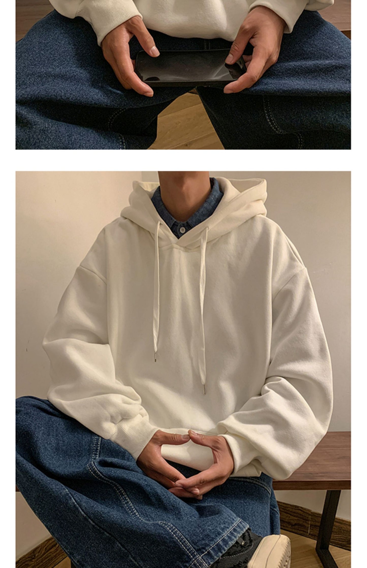 Hoodie Men Fashion Casual Oversized  Loose Hooded