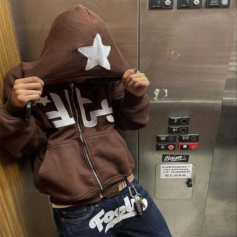 Statement Letter Print Hoodie Unleash Your Urban Style