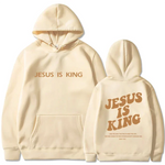 Jesus Is King Hoodie Women's Harajuku Streetwear