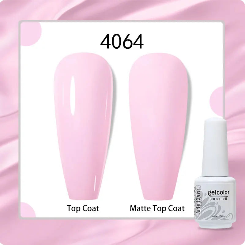 8ml Pure Color Gel Nail Polish Nail Art Manicure Semi Permanent