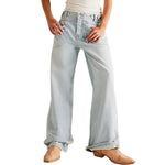 Y2K High Waist Wide Leg Jeans for Women