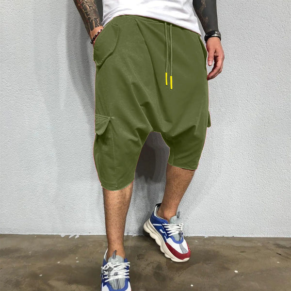 Casual Sweatpants For Men Hip Hop Trend In America Loose Solid Street Sports