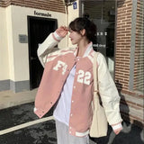 Y2K Baseballjacke Harajuku Streetwear für Frauen