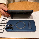 Handyhülle für iPhone Luxus für Magsafe Magnetisches kabelloses Laden