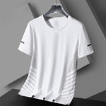 Quick Dry Sport Running T-Shirt Short Sleeves Summer Casual Oversize