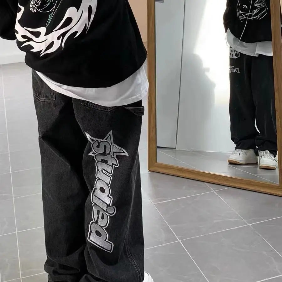 Streetwear Baggy Slouchy Jeans Men
