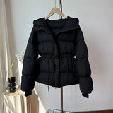 Women's Winter Hooded Cotton Puffer Parka