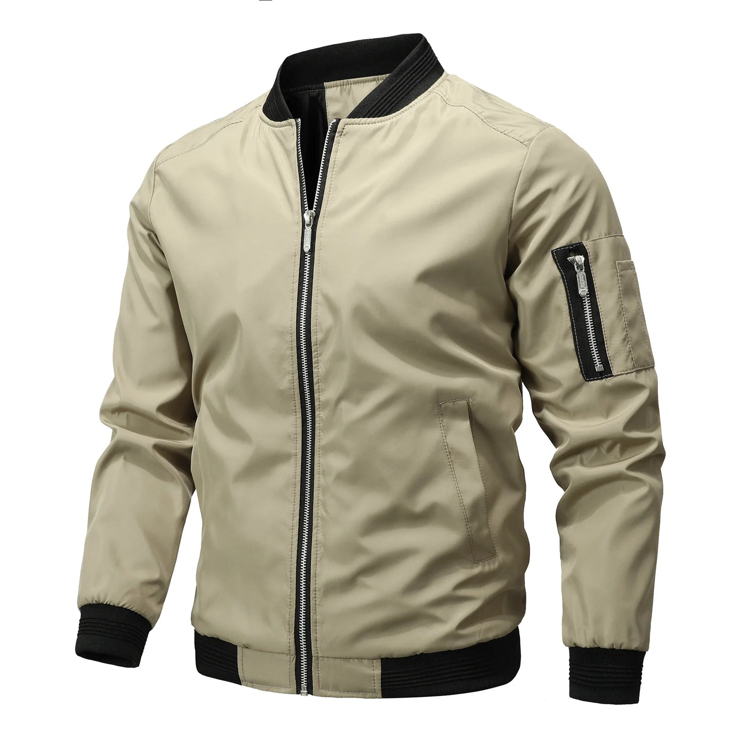 New Men’s Windproof Jacket Casual Multi Pocket High Quality