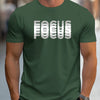 Men's Focus casual sports loose round neck short sleeved T-shirt