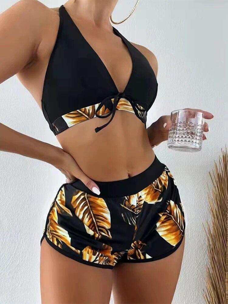 Suit Bikini Set Plus Size Swimwear Women Beach Swimming Suit - xinnzy