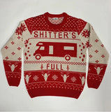 Men's Christmas Vintage Car Jacquard Sweater Pullover