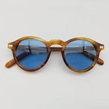 Vintage Round Acetate Sunglasses