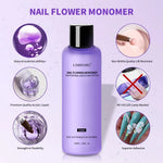 120ml/240ml Acrylic Liquid Crystal Nail Supplies Comes