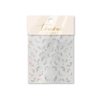 Crystal Star Embossed Pattern Design Nail Deco Sticker Kawaii Nail Decals