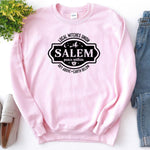 Salem Witches Union Local Sweatshirt Halloween Crewneck Style