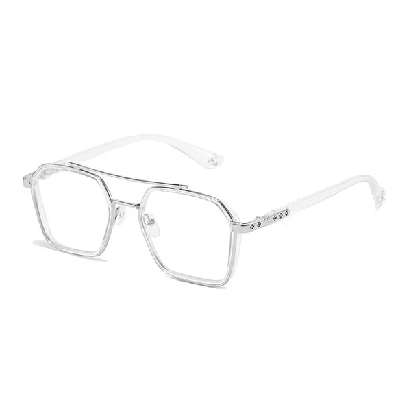Men's Trendy Anti-Blue Light Glasses No Degree Goggles