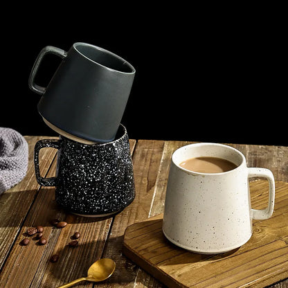 350ml Japanese Coarse Ceramic Mug Ceramic High Beauty