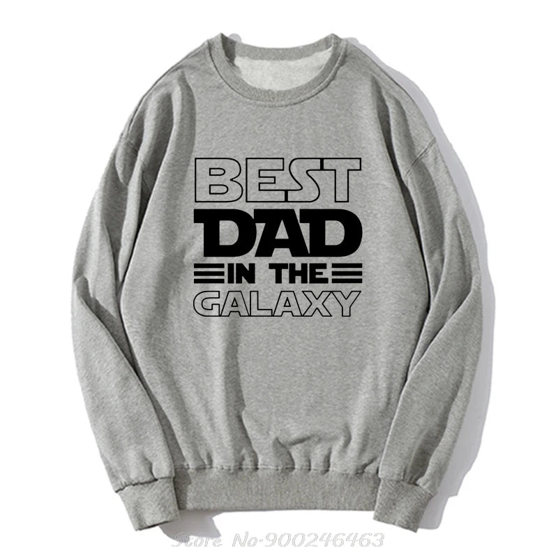 Best Dad in the Galaxy Hoodie Father's Day Gift