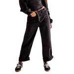 Y2K High Waist Wide Leg Jeans for Women