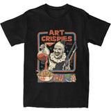 Art Crispies Terrifier Clown Shirt Apparel Women's Pure Cotton Fashion Retro