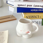 Tasse Kreatives Mädchen Weird Cup Pinch Belly Cup Fat House Belly