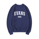 Chris Evans 1981 Graphic Long Sleeve Pullovers for Women