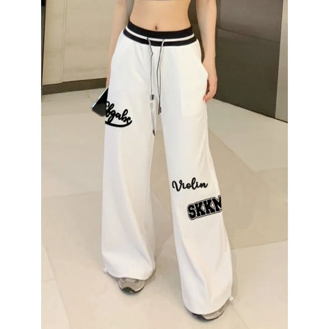 Oversized Gyaru Sweatpant Woman Streetwear