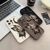 Art Oil Painting Butterfly Soft Case for IPhone